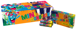 Mini Monsters 6 ks  20disp/ctn