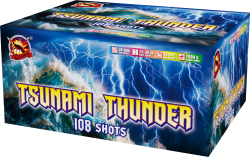 Oh�ostroj Tsunami Thunder 108r�n 30mm 1ks/ctn