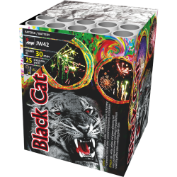 Oh�ostroj Black Cat 25r�n 30mm 4ks/ctn
